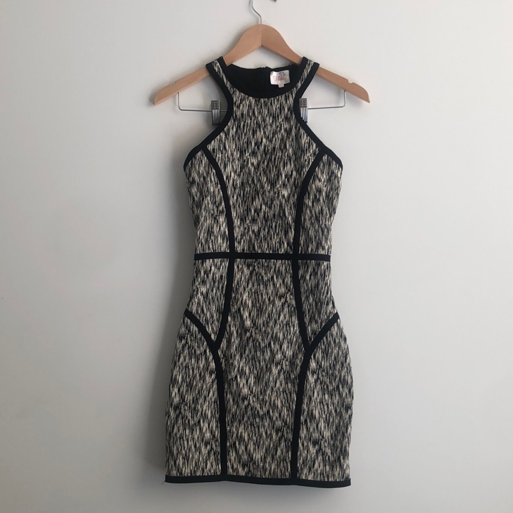 Parker racer back mini dress, size S